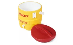 Koelbox Igloo 3 Gallon 400Series Geel Rood Wit -Kampeeruitrusting 00000431 o