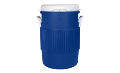 Koelbox Igloo 5 Gallon Seat Top Cup Dispenser Majestic Blauw Wit -Kampeeruitrusting 00042026 b
