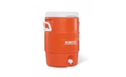 Koelbox Igloo 5 Gallon Seat Top Oranje Wit -Kampeeruitrusting 00042316 h