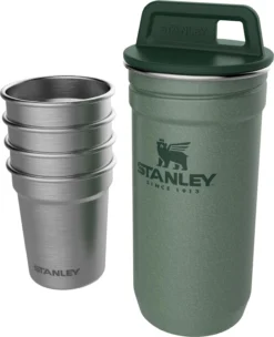Shotglaasjesset Stanley Adventure Hammertone Green (5-delig)