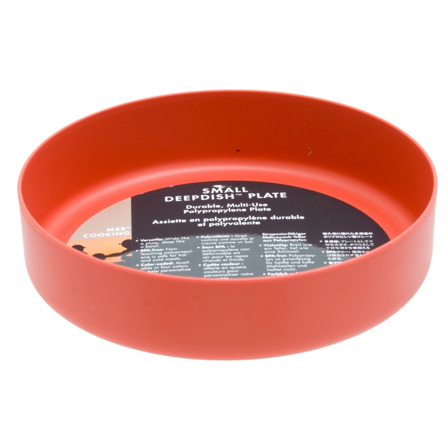 Schaal MSR Deep Dish Plate Small Red 1 Schaal MSR Deep Dish Plate Small Red