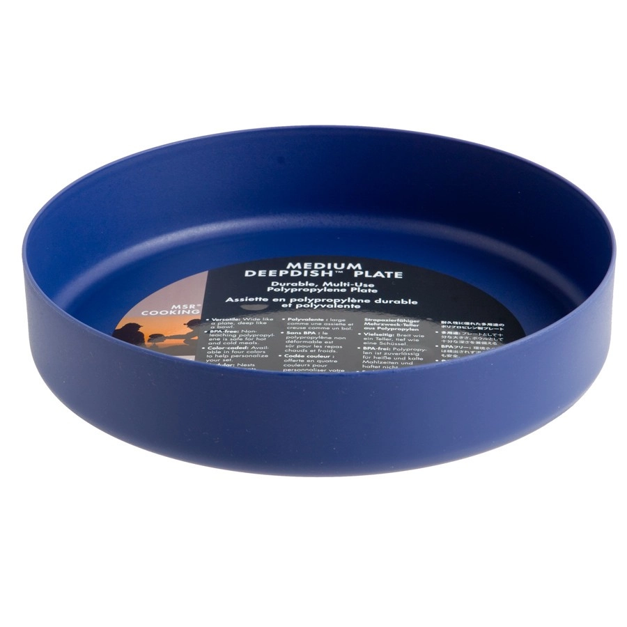 Schaal MSR Deep Dish Plate Medium Blue 1 Schaal MSR Deep Dish Plate Medium Blue