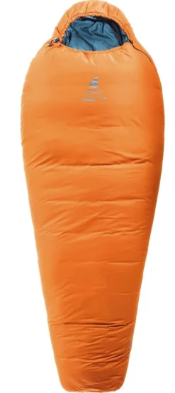 Uitgelichte producten 2 Slaapzak Deuter Orbit -5G L Zip Right Mandarine Ink