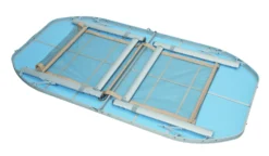 Tafel Bo-Camp Premium Ovaal Koffermodel (150x80 Cm) -Kampeeruitrusting 1404405 3