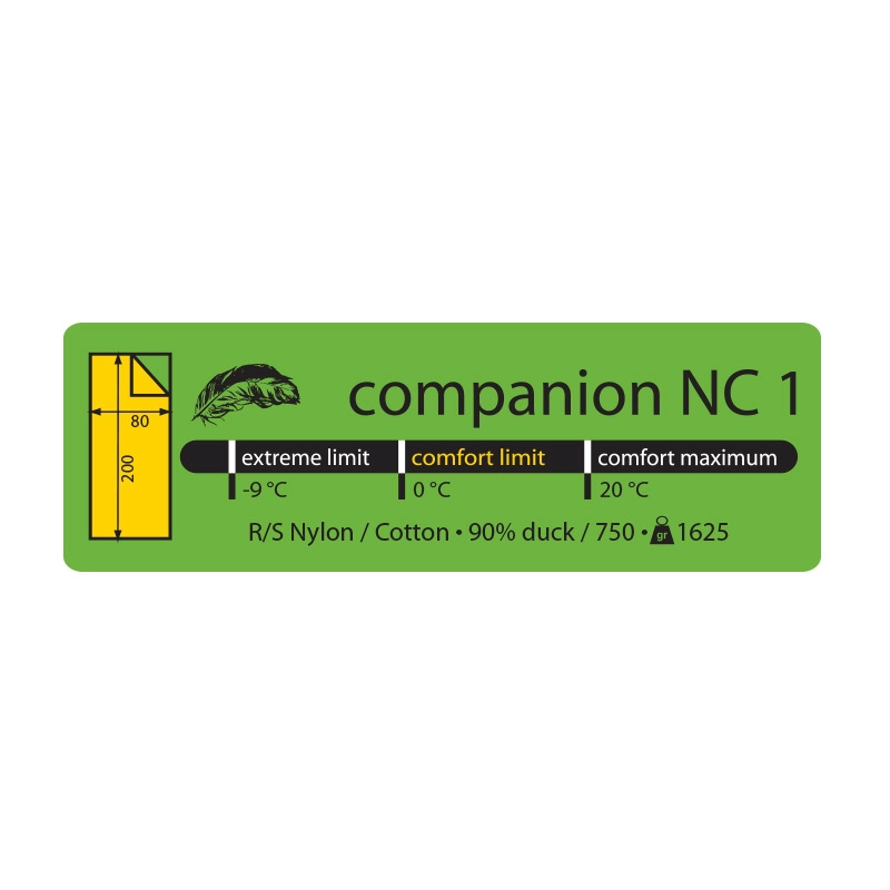 Slaapzak Lowland Companion NC1 2 Slaapzak Lowland Companion NC1 - Afbeelding 2
