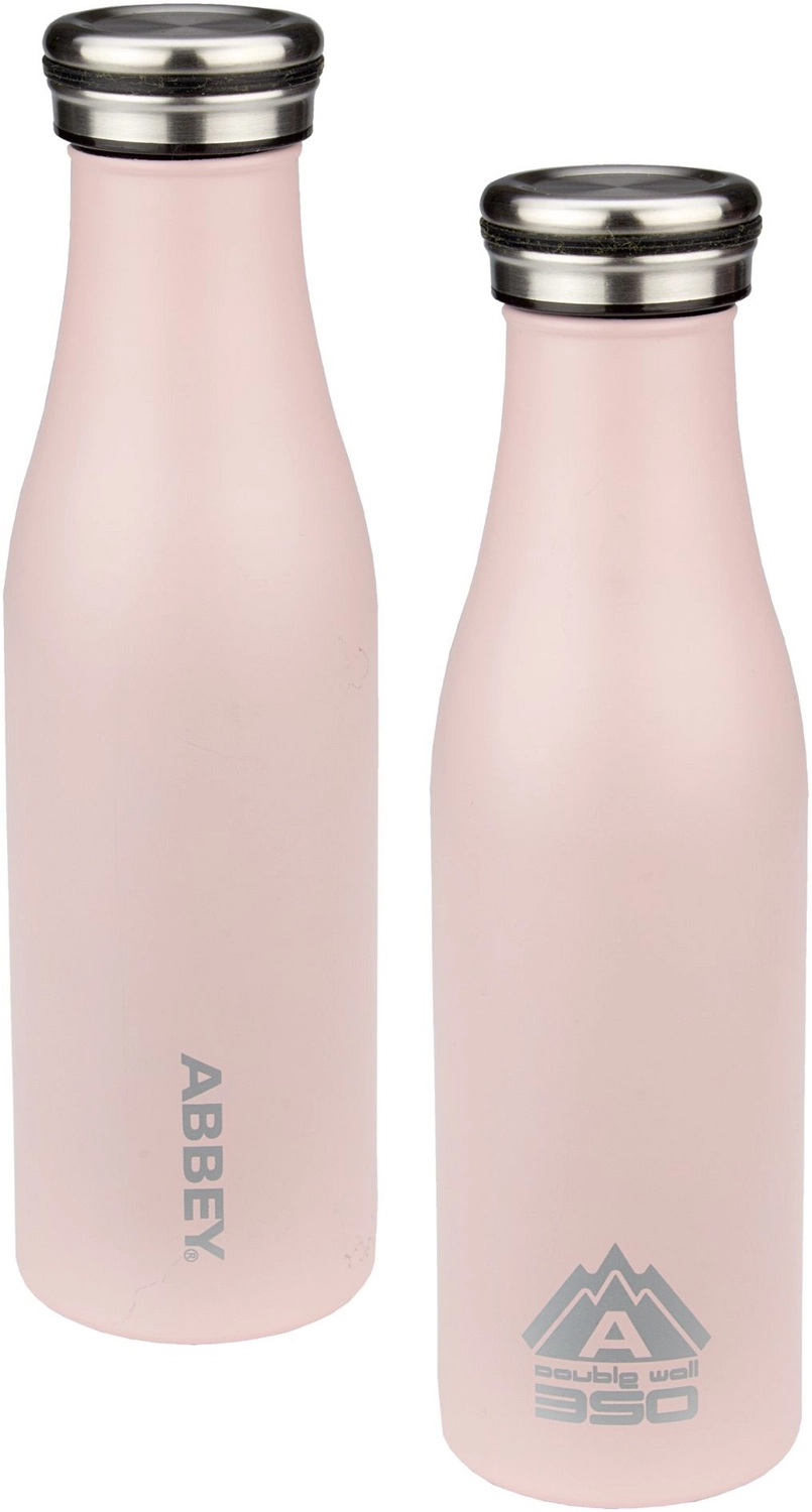 Thermosfles Abbey Dubbelwandig Victoria Licht Roze Zilver (0,45L) 1 Thermosfles Abbey Dubbelwandig Victoria Licht Roze Zilver (0,45L)