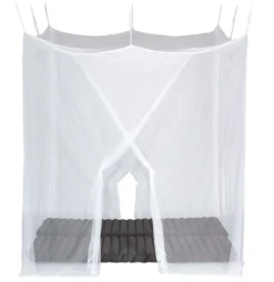 Klamboe Abbey Camp Box 2-Persoons Wit -Kampeeruitrusting 3 21HQ open2zijden