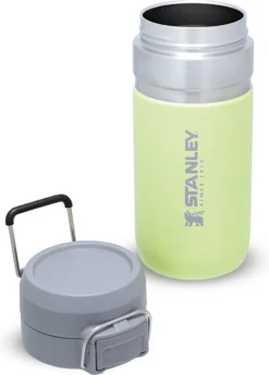 Thermosbeker Stanley The Quick Flip Citron 0,47L -Kampeeruitrusting 3 6939236411288 5