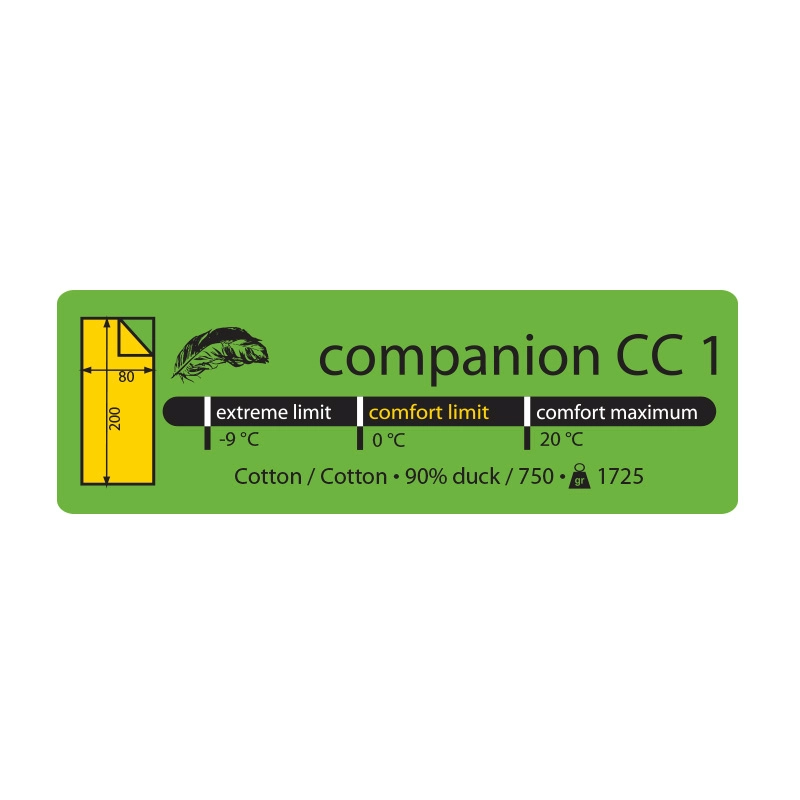 Slaapzak Lowland Companion CC1 3 Slaapzak Lowland Companion CC1 - Afbeelding 3