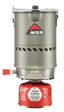 Gasstel MSR Reactor Stove System 1L -Kampeeruitrusting 3 Reactor 1.0 Stove LidClosed