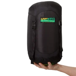 Slaapzak Lowland K2 Expedition Lime -Kampeeruitrusting 3 sizedcompressiehoes 1