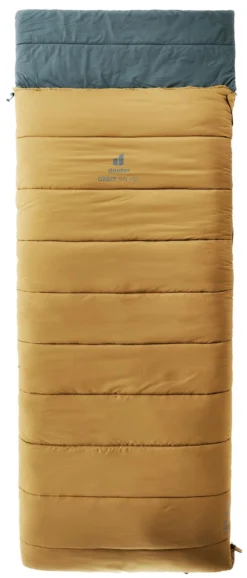 Slaapzak Deuter Orbit SQ +6G Zip Right Caramel Teal