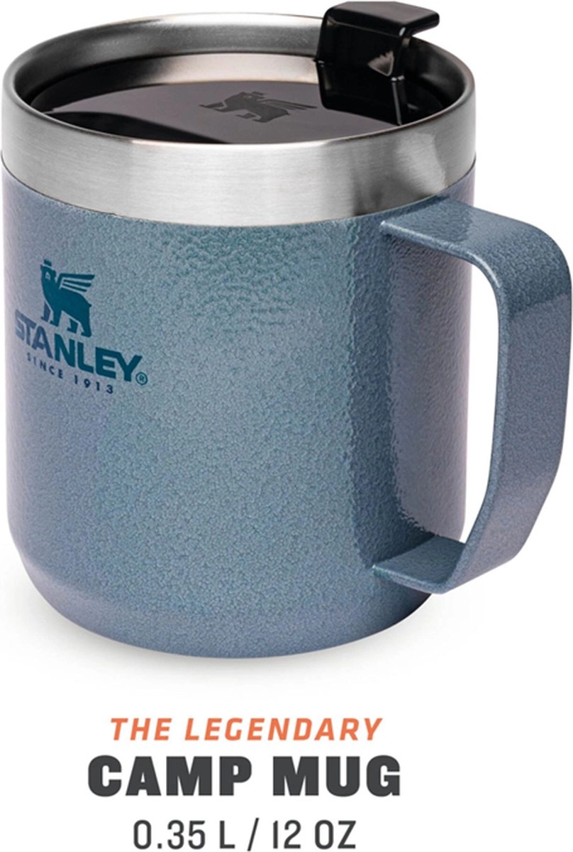 Thermosbeker Stanley The Legendary Camp Mug Hammertone Ice 0,35L 4 Thermosbeker Stanley The Legendary Camp Mug Hammertone Ice 0,35L - Afbeelding 4