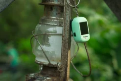 Zaklamp Rubytec Kao Baby Swing Solar Olive Green -Kampeeruitrusting 4 Kao Mintgreen Lantern WP0 0848 4