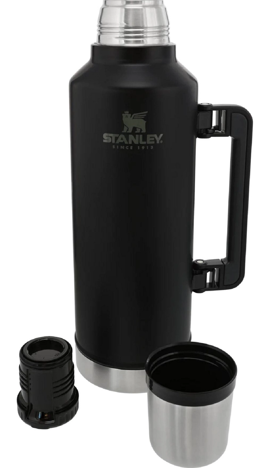 Thermosfles Stanley The Legendary Classic Bottle Matte Black Pebble 2,3L 4 Thermosfles Stanley The Legendary Classic Bottle Matte Black Pebble 2,3L - Afbeelding 4