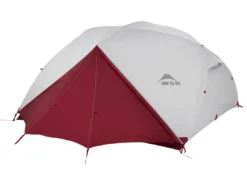 Tent MSR Elixir 4 Tent Gray V2 -Kampeeruitrusting 5 10313 msr elixir 4 grey fly door closed