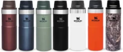Thermosbeker Stanley The Trigger Action Travel Mug Tan Peter Perch 0,47L -Kampeeruitrusting 5 1200x509 1