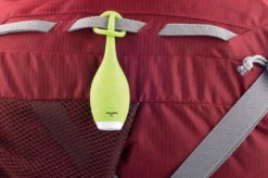 Zaklamp Rubytec Tetra USB Blue -Kampeeruitrusting 5 Tetra On Backpack