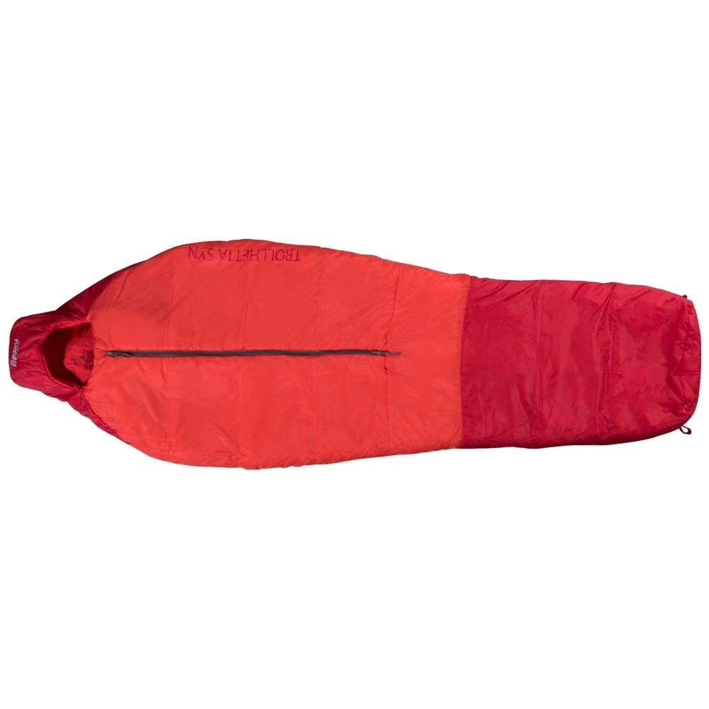 Slaapzak Bergans Trollhetta Synt 1000 Fire Red Red 1 Slaapzak Bergans Trollhetta Synt 1000 Fire Red Red