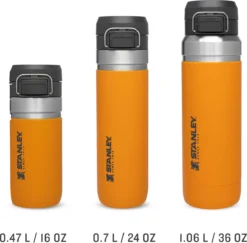 Thermosbeker Stanley The Quick Flip Saffron 1,06L -Kampeeruitrusting 6 6939236410892 2