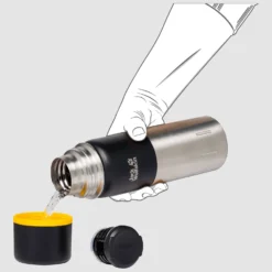 Thermosfles Jack Wolfskin Kolimo 0.5 Black -Kampeeruitrusting 8006901 6000 3 kolima 0 5 black 7