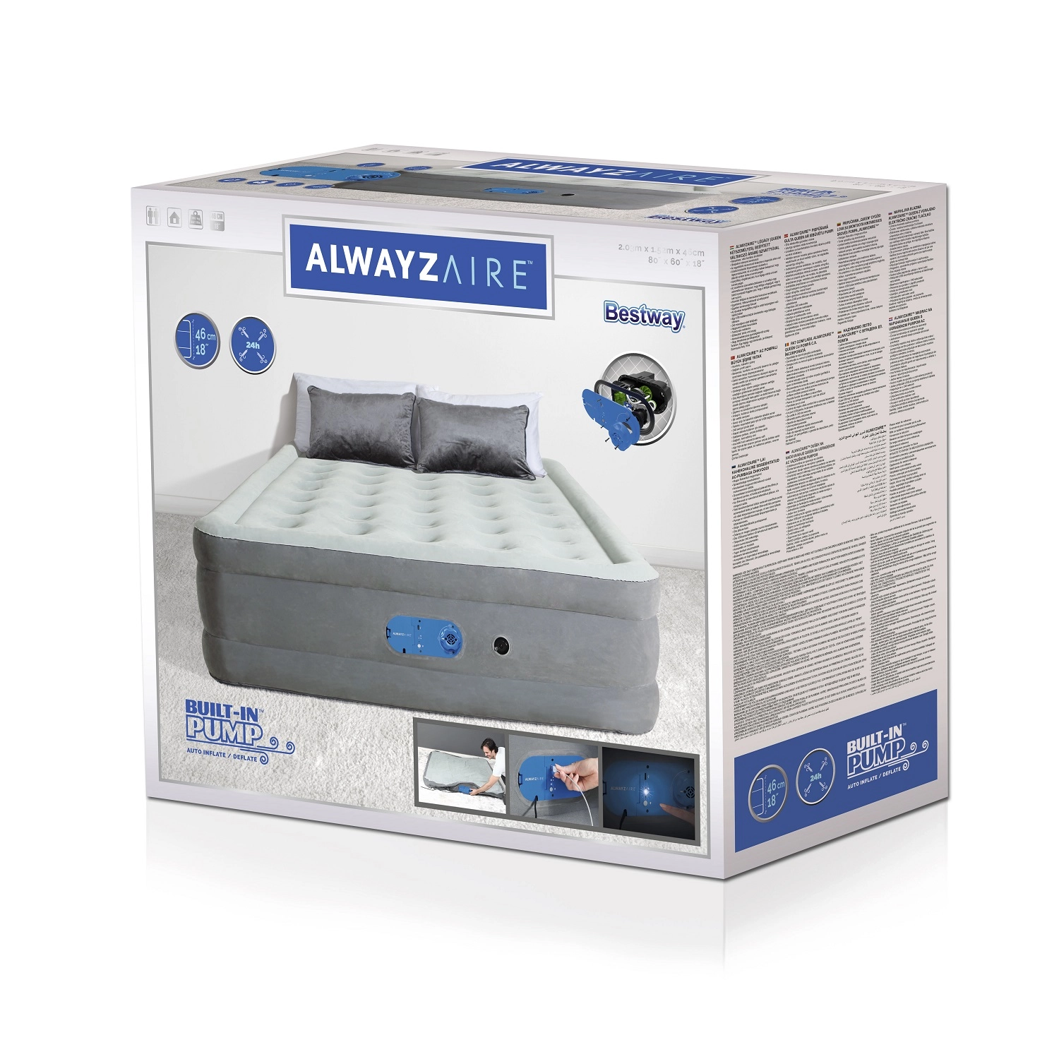 Luchtbed Bestway Alwayzaire Queen 8 Luchtbed Bestway Alwayzaire Queen - Afbeelding 8
