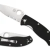 Vouwmes Spyderco Tenacious Serrated Black