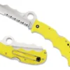 Vouwmes Assist CE Salt Yellow Spyderco