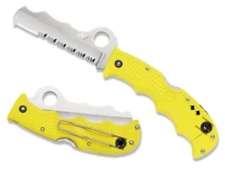 Vouwmes Assist CE Salt Yellow Spyderco