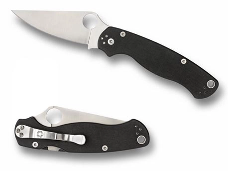 Vouwmes Spyderco Paramilitary 2 Black 1 Vouwmes Spyderco Paramilitary 2 Black