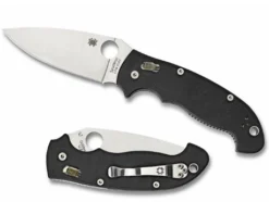 Vouwmes Manix II XL PE Zwart Ball Bearing Lock Spyderco