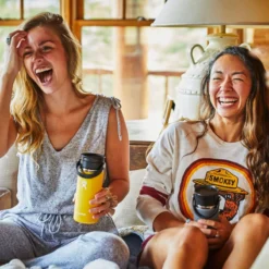 Thermosfles Hydro Flask Wide Mouth Flex Sip Lid Stone 473 Ml -Kampeeruitrusting Y 2 4