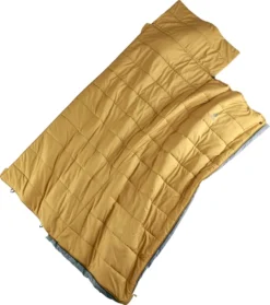 Slaapzak Deuter Orbit SQ +6G Zip Left Caramel Teal -Kampeeruitrusting deuter orbit sq 6 3702022 6321 4245