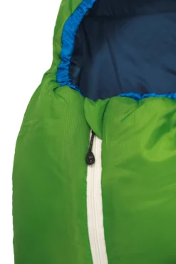 Slaapzak Grüezi Biopod Wolle Kids World Traveller Holly Green -Kampeeruitrusting gruezi bag kinderschlafsack biopod wolle kids world traveller holly green 6100 detail07