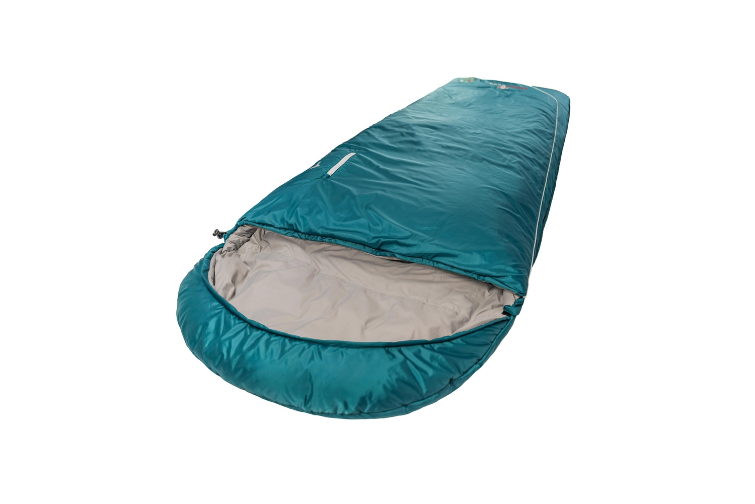 Slaapzak Grüezi Biopod Wolle Goas Comfort Links Dark Petrol 2 Slaapzak Grüezi Biopod Wolle Goas Comfort Links Dark Petrol - Afbeelding 2