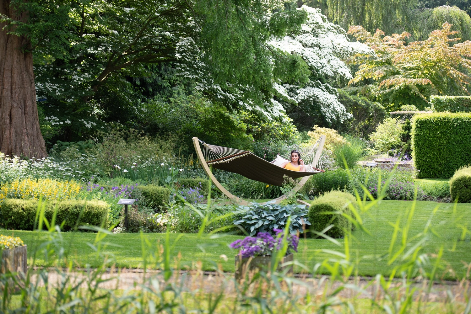 Hangmat Tropilex Double American Brown 5 Hangmat Tropilex Double American Brown - Afbeelding 5