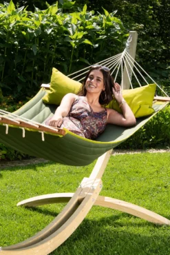 Hangmat Tropilex Double American Green 10 Hangmat Tropilex Double American Green -Kampeeruitrusting hammock american green 6004