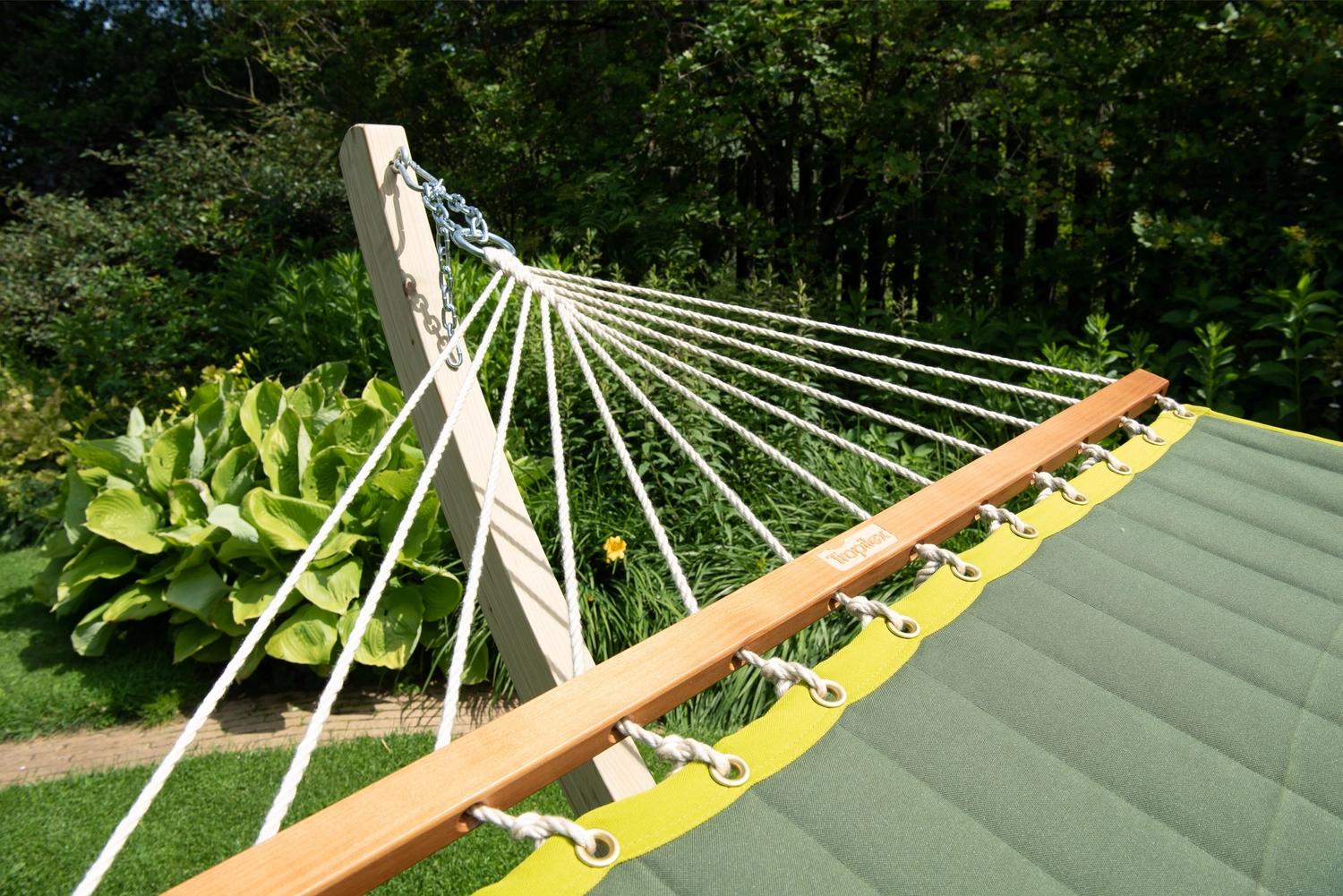 Hangmat Tropilex Double American Green 5 Hangmat Tropilex Double American Green - Afbeelding 5