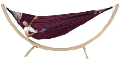 Hangmat Tropilex Family Black Edition Rose -Kampeeruitrusting hammock black edition rose 51
