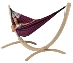 Hangmat Tropilex Family Black Edition Rose -Kampeeruitrusting hammock black edition rose 52