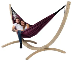Hangmat Tropilex Family Black Edition Rose -Kampeeruitrusting hammock black edition rose 53