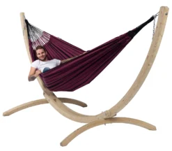 Hangmat Tropilex Family Black Edition Rose -Kampeeruitrusting hammock black edition rose 54