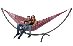 Hangmat Tropilex Double Comfort Bordeaux 17 Hangmat Tropilex Double Comfort Bordeaux -Kampeeruitrusting hammock comfort bordeaux 53