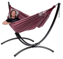 Hangmat Tropilex Double Comfort Bordeaux 19 Hangmat Tropilex Double Comfort Bordeaux -Kampeeruitrusting hammock comfort bordeaux 55