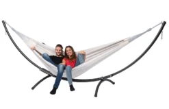 Hangmat Tropilex Double Comfort Pearl -Kampeeruitrusting hammock comfort pearl 51