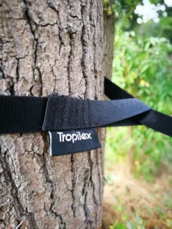 Hangmat Tropilex Travel Single Mosquito Black -Kampeeruitrusting hammock mosquito black 14