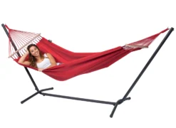Hangmat Tropilex Single Relax Red 13 Hangmat Tropilex Single Relax Red -Kampeeruitrusting hammock relax red 51