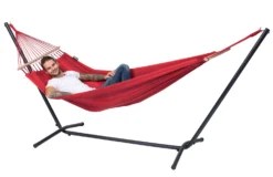 Hangmat Tropilex Single Relax Red 15 Hangmat Tropilex Single Relax Red -Kampeeruitrusting hammock relax red 53