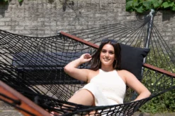 Hangmat Tropilex Family Rope Black -Kampeeruitrusting hammock rope black 6006