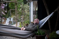 Hangmat Tropilex Family Stripes Silver -Kampeeruitrusting hammock stripes silver 22